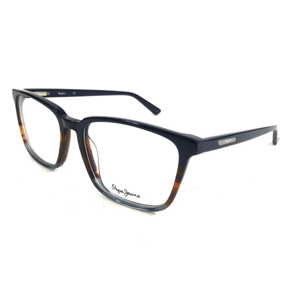 Pepe Jeans Eyeglasses Frames Felix PJ3435 C4 Brown Blue Gray Full Rim 56-18-145